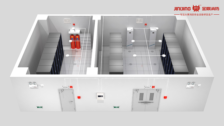 柜式七氟丙烷氣體滅火裝置應(yīng)用場景
